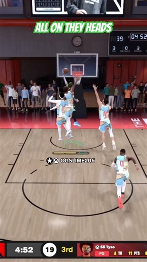 Get Dunk on!#2k26gameplay #2kcommunity #2k26clips #nba2k26 #nba #xbox #clips#clips