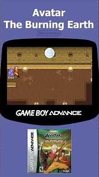Avatar: The burning Earth / GBA #avatar #retrogaming #nintendo #retro #retrogamer #gameboyadvance
