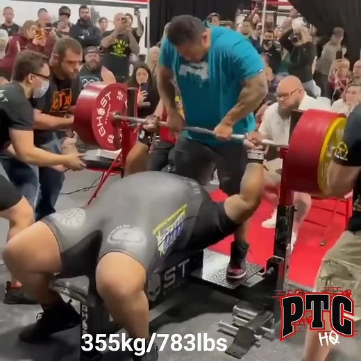 106K views · 548 reactions | Julius Maddox benching 355kg raw | ProRaw Powerlifting | Facebook