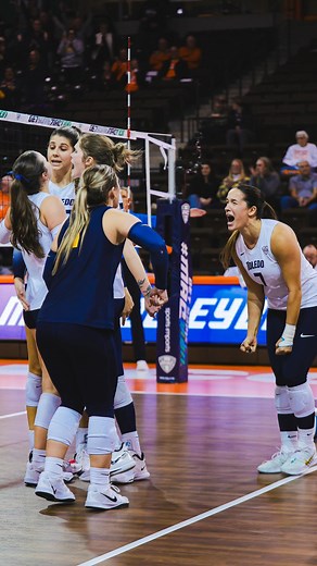 A whole lotta fight in this group 🙌 #TeamToledo | Toledo Volleyball