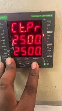 How to Set CT Ratio in Schneider EM6400NG | Step-by-Step Tutorial