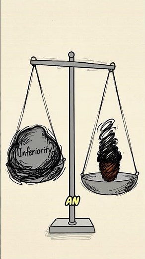"The Inferiority Complex Explained" #aishorts #aianimation #educational