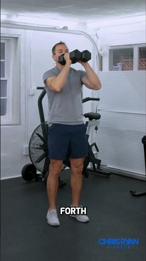 Deep Tricep Activation — Overhead Dumbbell Extension!