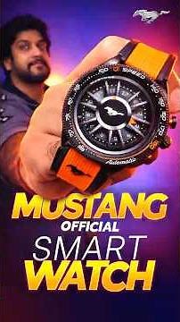 This is Mustang Official Smartwatch ⚡️GoBoult Mustang Stallion Review #shorts