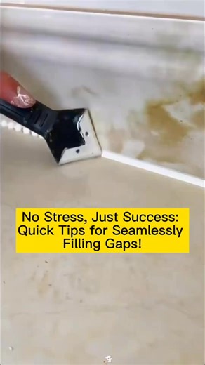 607K views · 4.2K reactions |  Tired of messy and uneven caulking?️...