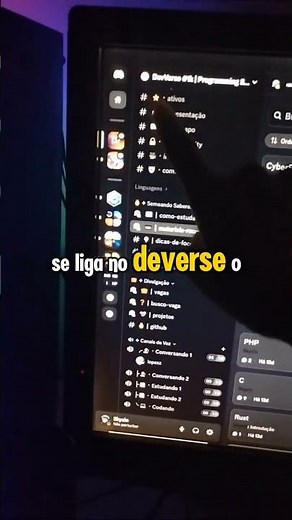 Quer evoluir seu código? Esse é o lugar! 💻🔥 #dev #discord