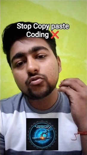 Stop Copy paste Coding ❌#techshorts #codingshorts #codinglife #viral #shorts