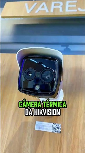 Hikvision HeatPro bi-spectral IP camera integrating thermal and optical sensors.