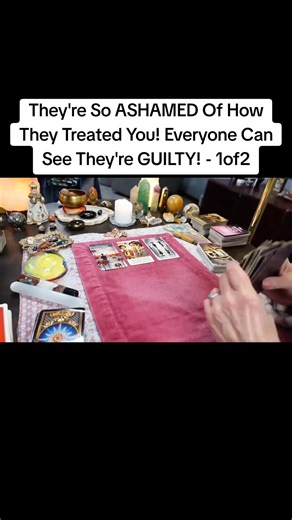 They're So ASHAMED Of How They Treated You! Everyone Can See They're GUILTY! - 1of2 #tarotreading #viral #trending #tarot