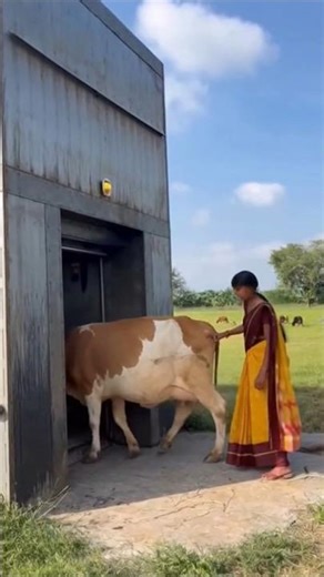 Futuristic Farm — Breathing Life Through Circuits 🤖 🐂