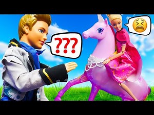 A boneca Barbie encontrou um príncipe! ✨ Os sonhos se realizam, meninas! 🎀