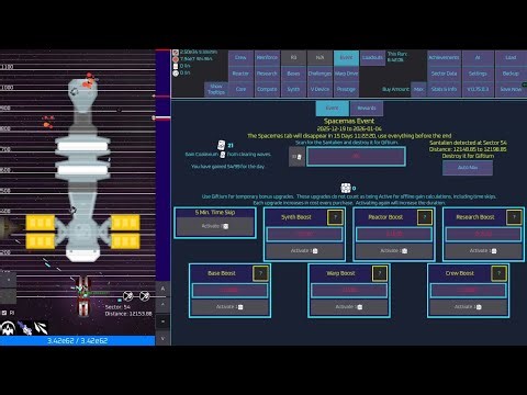 Unnamed Space Idle. Spacemas Event: Coalexium dan Giftium. (The Holiday Edition)