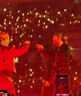 Taehyung pretending to take the puff from the dancer, blow it and throw it on the ground…absolute MENACE