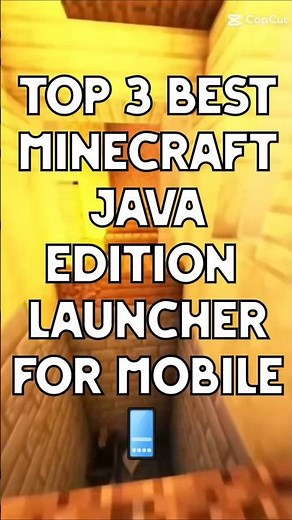 best minecraft java edition launcher for mobile📱#shots #minecraft #all 3 launcher in video