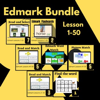 Edmark Bundle Lesson 1-50