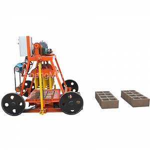 [Hot Item] Hot Sale Movable Egg Laying Concrete Hollow Brick Block Making Machine for Sale