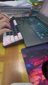 #typing#mechnicalkeyboard#justtesting#asmr#laptop