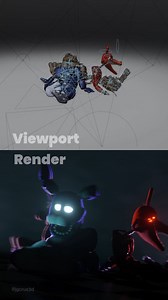 128K views · 6.2K reactions | Un nuevo viewport VS Render ya que re-publique hace poco esta animación. 路 . #animation #fnaf #behindthescenes | JGCruz3d - Juan Cruz | Facebook