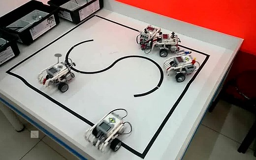 乐高机器人 LEGO EV3入门课程（碰碰车）-学习触碰传感器