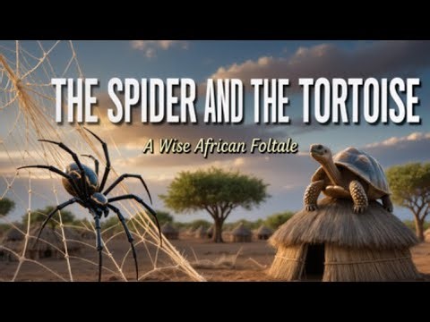 African Folktale: Spider Tricked by Tortoise | Moral Story