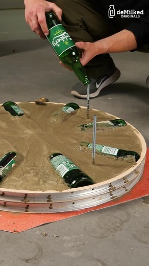 Seamless Beer Table From Concrete | DeMilked