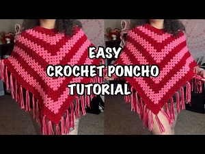 Crochet Poncho Tutorial