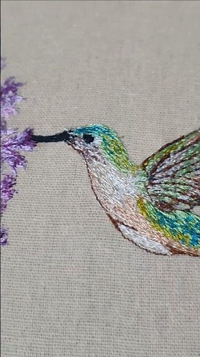 Thread painting with a regular sewing machine. #normalsewingmachine #threadpainting #embroidery