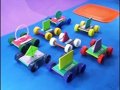 CARRINHOS GEOMÉTRICOS RECICLADOS