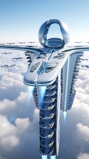 Aerial Purity – The Crystal Skyship Vision #FuturisticAircraft #FlyingCity #usa Experience the future of flight and architecture through a breathtaking cinematic showcase of next‑generation aircraft designs. From city‑sized vessels with open‑air stadiums to luminous golden skyliners and snow‑white aerial citadels, each creation captures a vision of tomorrow’s sky—where art, technology, and imagination unite. Rendered in ultra‑real 8K clarity, these airborne megastructures reveal transparent deck