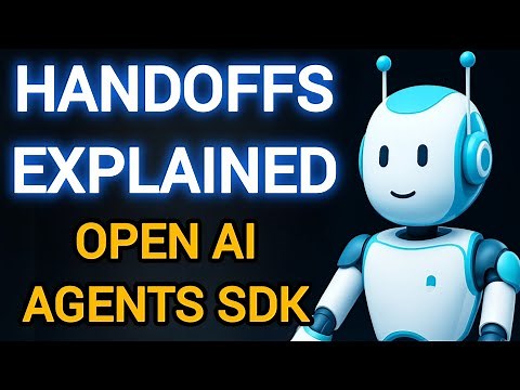Agentic AI SDK Handoffs Explained with Real Examples | Seamless Agent Switching!