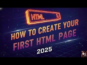 Day: 1 - How to Create Your First HTML Page 2025 | setup HTML