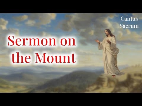 Gregorian Chants: Jesus & the Beatitudes | A Hand-Animated Sanctuary