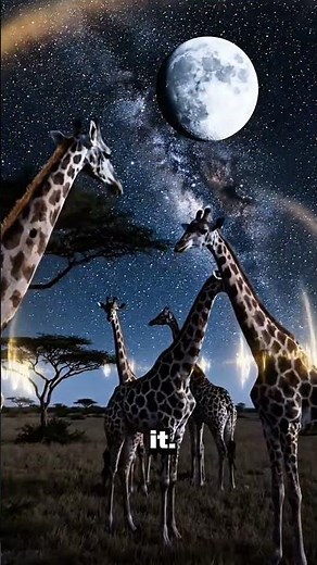 Giraffes During Storms & Mind-Blowing Facts You Didn’t Know #giraffe #wildlife #animalfacts #nature