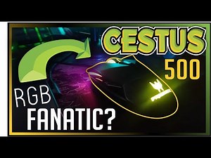 Desk Setup Series | Cestus 500 Mouse Unboxing w/ PredatorQuarterMaster Downaload & RGB Control Test