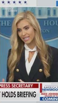 Incredible first (and maybe last) day for new White House press secretary Katie Zacharia