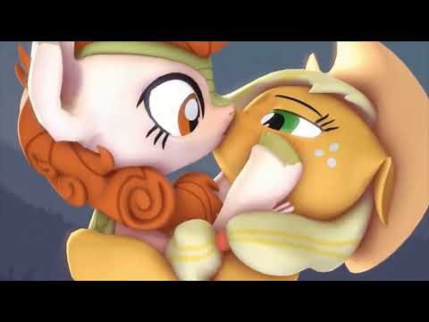 My Little Pony : Applejack/Autumn Blaze kiss SFM by fishimira | AUTUMNJACK