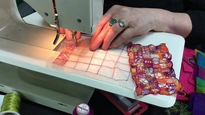 2.5K views · 102 reactions | Stitching on Romeo water soluble fabric...