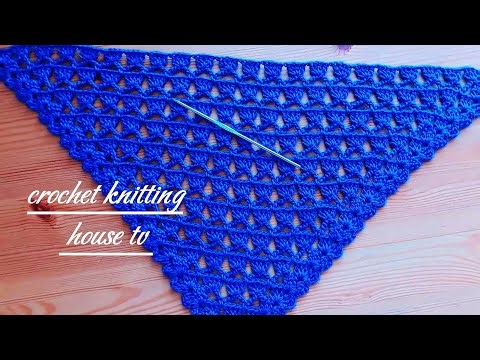 How to make a pretty and elegant easy crochet shawl for beginners/crochet shawl/shawl
