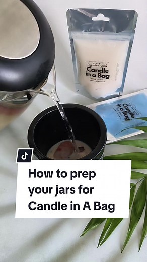 Candle in a Bag is live! You can use them to refill your current candle jars or make your own in a jar you love, just make sure your jar is safe for candles. They're customiseable in your favourite colour and fragrances, with 101 fragrances to choose from. They are available in 100ml, 200ml and 300ml sizes, and you have the option to top up your bag with 50ml for all those in between candle sizes. But first, in case you were wondering, here is a quick and easy way to prepare your candle jars for
