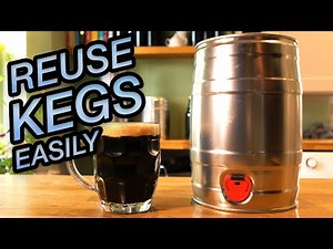 How to Easily Reuse Mini Kegs for Homebrew