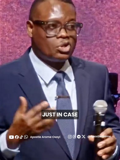 If miracles have stopped flowing in your ministry, don't look at your methods. Look at your holiness. The two are directly connected - Dr. Arome Osayi #apostlearomeosayi #rcnglobal #RCN #prayer