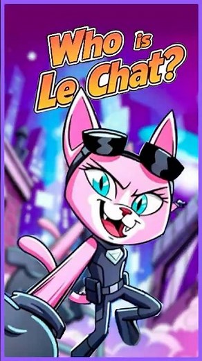 Is She the Coolest Cat Thief? Meet Le Chat (Simone) from Cat Ninja! ✨