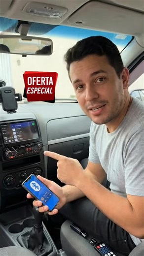 Transforme o som do seu carro sem complicação 🔊 Rádio automotivo com Bluetooth, conexão rápida e som limpo. Reproduz música via USB, cartão SD e celular. Design moderno, fácil instalação e ideal pro dia a dia. 👉 Compre agora no botão e receba em casa. #tiktokshop #radioautomotivo #somautomotivo #acessoriosautomotivos #achadinhostiktok