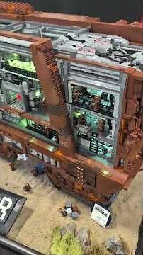 LEGO Star Wars Sandcrawler by Erick Poussart #lego #starwars