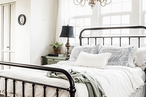 Creative Dust Ruffle Alternative - She Holds Dearly