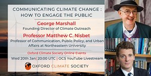 Communicating Climate Change: How to engage the public