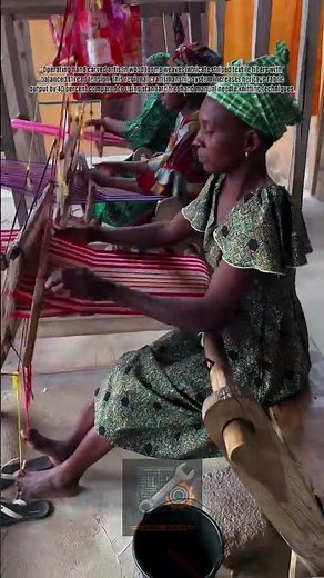 Weave Traditional Strip Fabrics Fast Using Manual Wooden Loom Frameworks