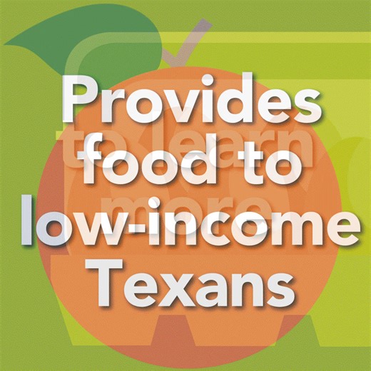 4 comments | Get healthy, nutritious foods through the Emergency Food Assistance Program (TEFAP)! Reach out to your local food bank and ask them about the no cost, nutritious meals available through TEFAP. Local food banks can be found by visiting SquareMeals.org/TXFoodBanks | Texas Department of Agriculture | Facebook