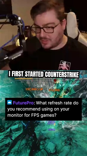 What refresh rate should you be using for FPS games? #tennocreate #warframe #cs2 #counterstrike | Sjam | Facebook