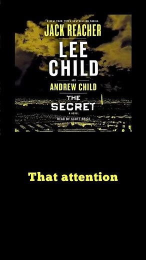 The Secret Audiobook - Jack Reacher Novel - Lee Child